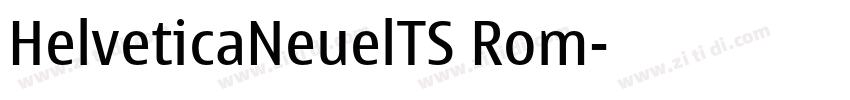 HelveticaNeuelTS Rom字体转换